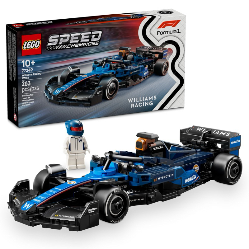 LEGO 77249 Williams Racing FW46 F1® Race Car ของแท้ 100% มือหนึ่งกล่องสวยพร้อมส่ง