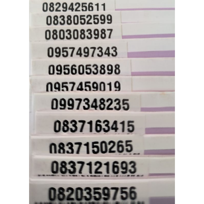 เบอร์สวยคู่ดีระบบเติมเงินค่ายทรูมูฟเอชซิมเติมเงิน