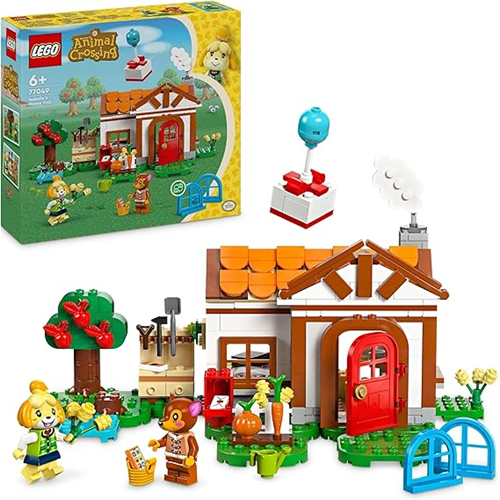 LEGO Animal Crossing Isabelle's House Visit Building Set 77049