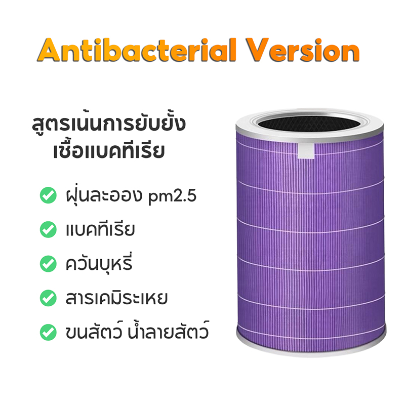 ไส้กรองอากาศ สำหรับเครื่องฟอกอากาศ Xiaomi