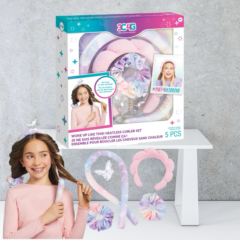 3C4G IMAGINATION LAND WOKE UP LIKE THIS! HEATLESS CURLER SET