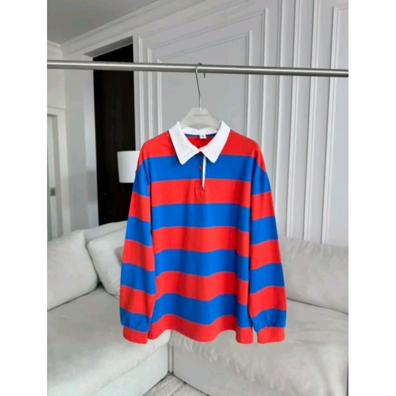 เสื้อลายทาง Promthong มือสอง 250.-