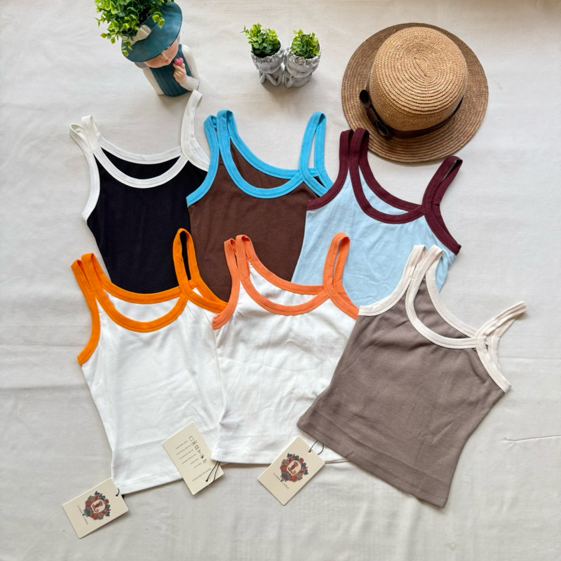 ใหม่ ✨ มือหนึ่ง ✨ งานป้าย Lamer Lamai เสื้อสายเดี่ยว