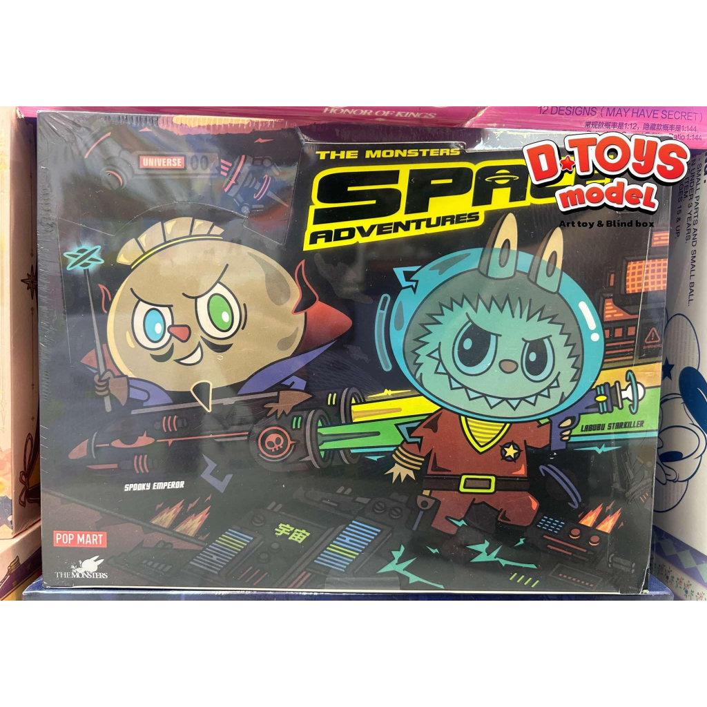 POP MART :Labubu The Monsters Space Adventures [1สุ่ม] [D-TOYS MODEL]