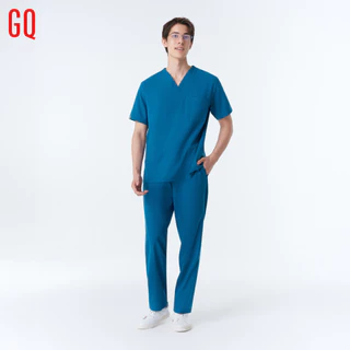 GQ Pro MED Men Pants Scrub Premium Collection - กางเกงสครับผู้ชาย ผ้าสะท้อนน้ำ ใส่สบาย ยับยาก ไม่อึดอัด