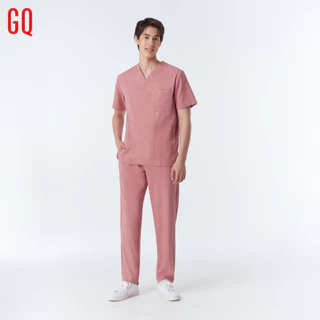 GQ Pro MED Men Pants Scrub Premium Collection - กางเกงสครับผู้ชาย ผ้าสะท้อนน้ำ ใส่สบาย ยับยาก ไม่อึดอัด