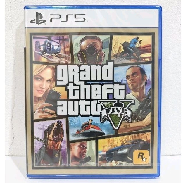 PS5 Grand theft auto v GTA V ของแท้ มือหนึ่ง พร้อมส่ง