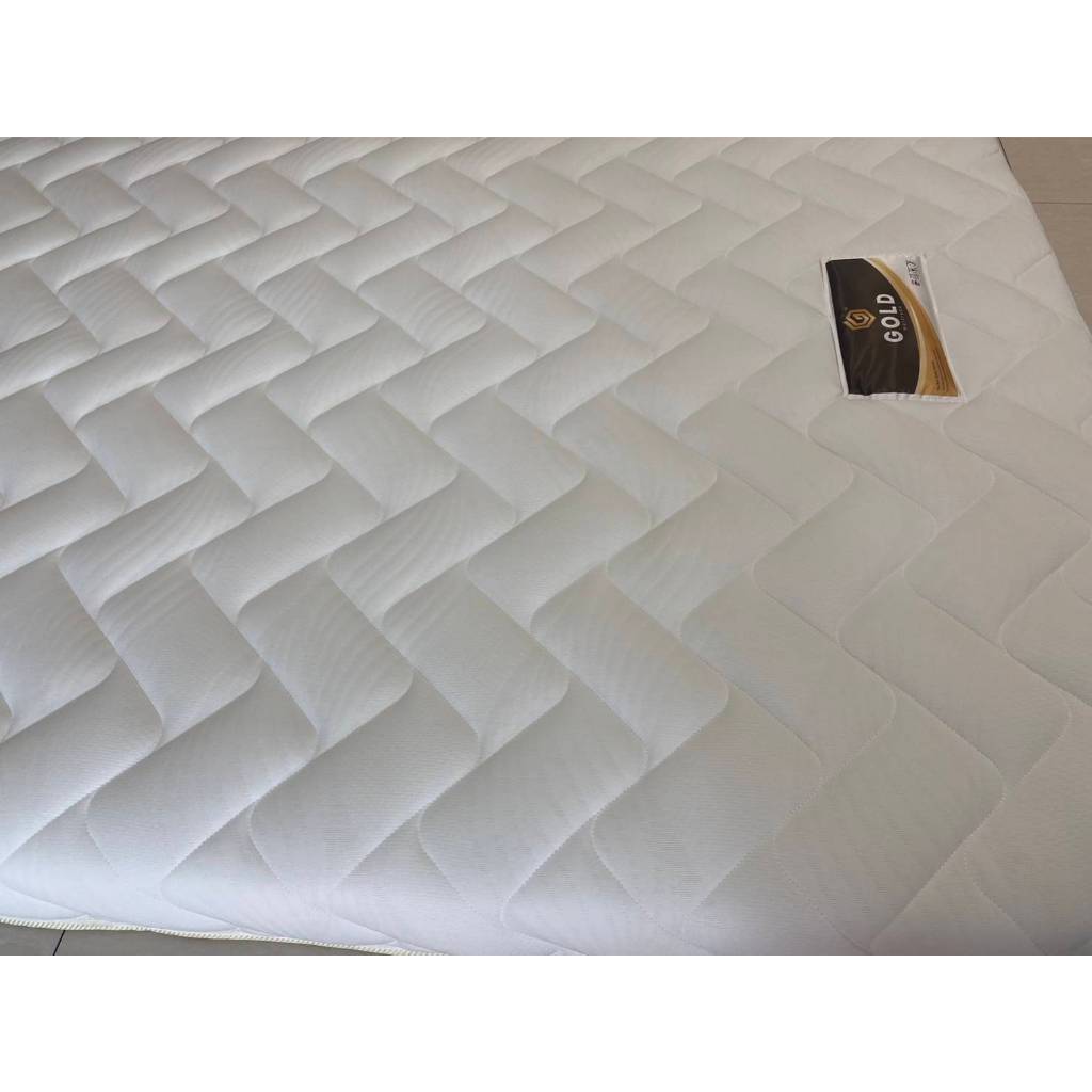 ที่นอน รุ่น GOLD ผ้านุ่ม ยางPE เสริมแผ่น Flora Felt 3.5ฟุต 5ฟุต 6ฟุต หนา 4 นิ้ว 6 นิ้ว นุ่มแน่น
