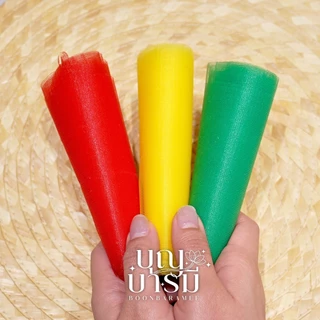 ผ้าผูกศาล 3สี 7สี สำหรับตกแต่งผูกกับศาลพระภูมิ เจ้าที่ ศาลตายายเสาเอก หรือ สิ่งศักดิ์สิทธิ์อื่นๆ