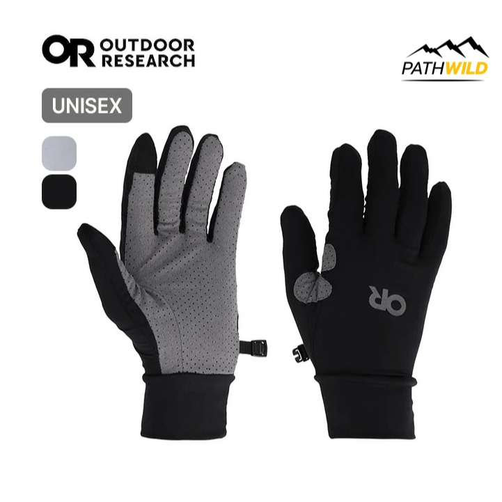 OUTDOOR RESEARCH ACTIVE ICE CHROMA FULL SUN GLOVES ถุงมือกันแดด ป้องกัน UPF50+ ถุงมือเต็มนิ้ว ใช้เดินป่า วิ่งเทรล
