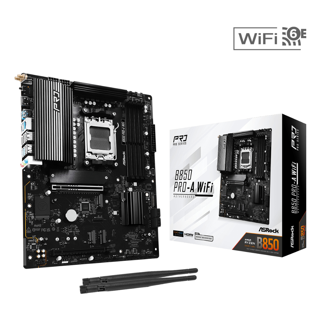 MAINBOARD (เมนบอร์ด) ASROCK B850 Pro-A WiFi