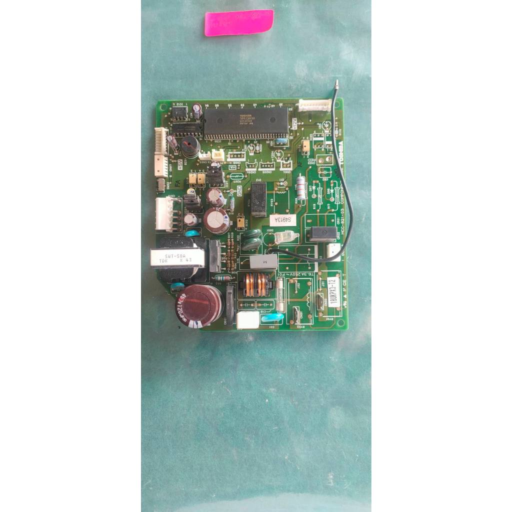 แผงวงจรแอร์ Toshiba Carrier แผงบอร์ดแอร์ โตชิบา แคเรีย รุ่น 18NKPX-T อะไหล่แท้ อะไหล่ถอด