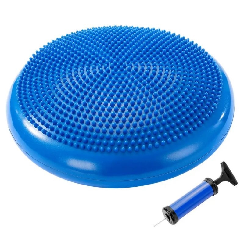 Yoga Balance pad บอลโยคะ 33 cm แผ่นปรับสมดุลบอลฝึกการทรงตัว ฟื้นฟูข้อเท้า แถมฟรีที่สูบลม - รูปที่ 5