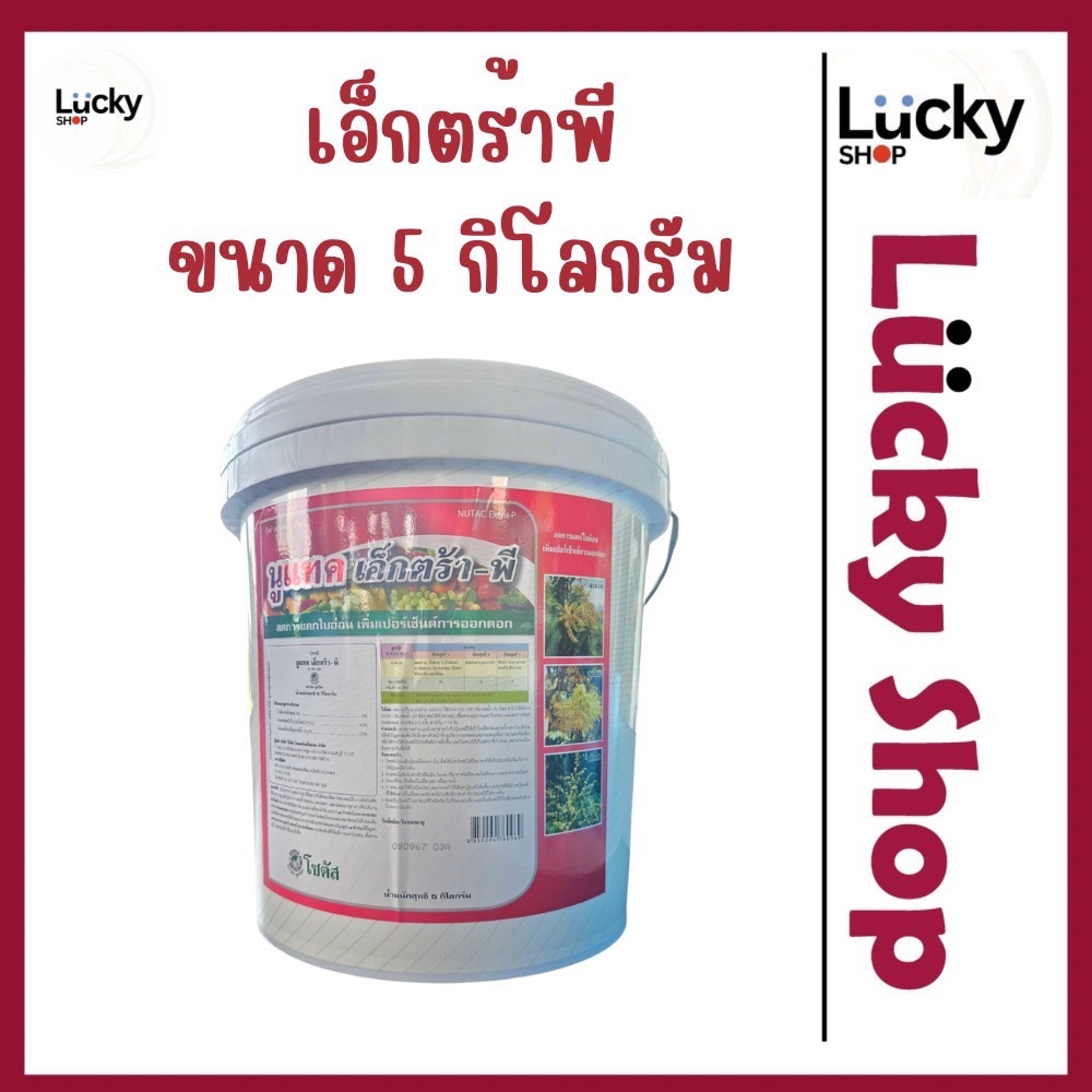 เอ็กตร้า-พี (ปุ๋ยเกล็ด 0-40-22) ขนาด 5 กก.