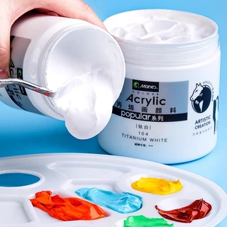 Marie's สีอะคริลิค สีอะคริลิคตรามารีส์ Oliver's Art สีอะคริลิค 300 ml สีสีสำหรับเด็กและผู้ใหญ่สำหรับผ้า/เสื้อผ้า/เล็บ/ผ้