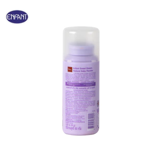 ENFANT (อองฟองต์) Sweet Dream Natural Baby Powder แป้งเด็ก สูตรธรรมชาติจากแป้งข้าวโพด ใช้ได้ตั้งแต่เด็กแรกเกิด 80g.