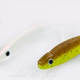 ปลายาง ซองละ 10 ตัว ขนาด6.5cm 2.8g เหยื่อยาง ไปยังตกปลาช่อน ปลายางเท็กซัส ปลายางหัวจิ๊ก R164