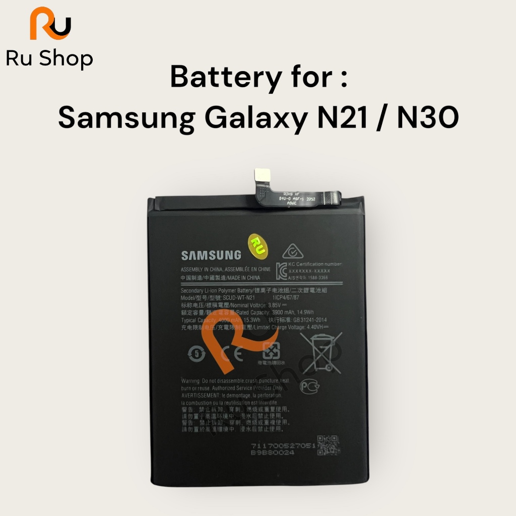แบตเตอรี่ แท้ Samsung Galaxy N21 / N30 SCUD-WT-N21 4000mAh