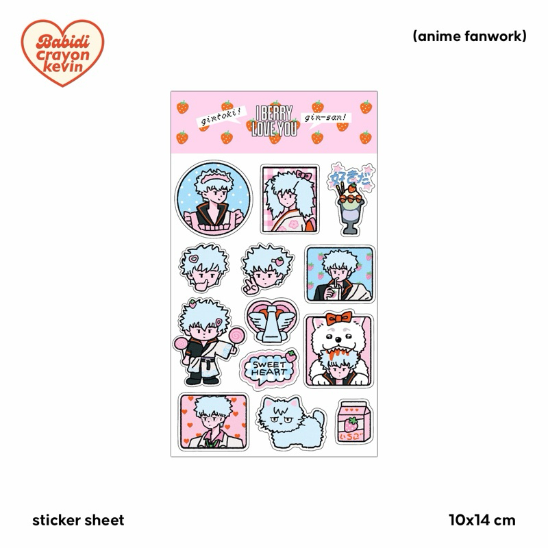(Sticker) GINTOKI : GIN-SAN แฟนอาร์ตคุณกิน