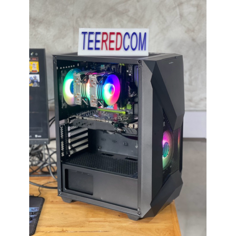 คอมI7 คอมทํางาน เล่นเกมส์ ตัดต่อ  I7 6700 / RAM 16G DDR4 / RX480 8GB/ SSD360GB