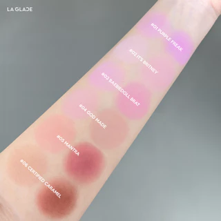La Glace Brattitude Two Tone Powder Blush บลัชฝุ่นทูโทนลากลาส🍎