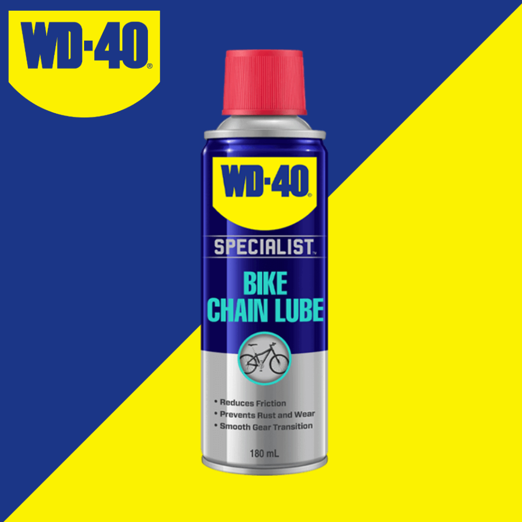 WD-40 สเปรย์หล่อลื่นโซ่ ขนาด 180ml. (BIKE CHAIN LUBE)