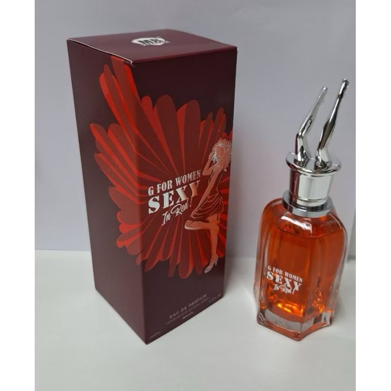 น้ำหอมยกขา MB G FOR WOMEN SEXY IN RED 100 ml.
