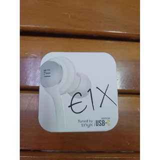 ENYX หูฟัง รุ่น E1X ,E1XR หูฟัง Earphone 3.5mm และ Type-C เสียงดี เบสแน่น ของแท้100% มีไมโครโฟน สายสนทนา ของแท้ 100%