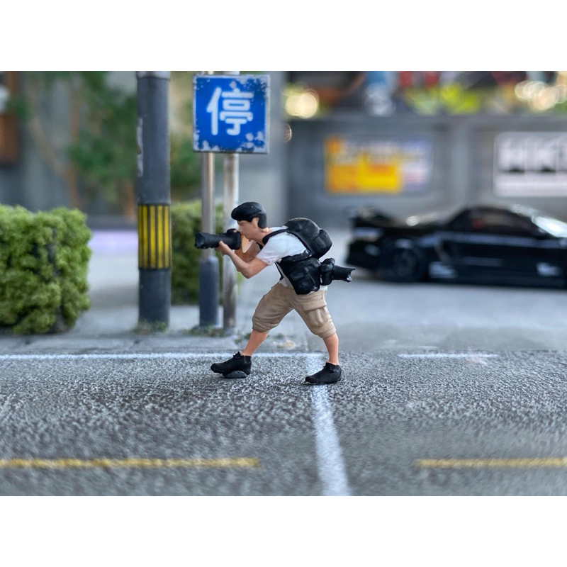 ฟิกเกอร์1/64 โมเดลคนจิ๋ว   งานแฮนด์เมด วัสดุ เรซิ่น ปริ้น 3D ลงสี