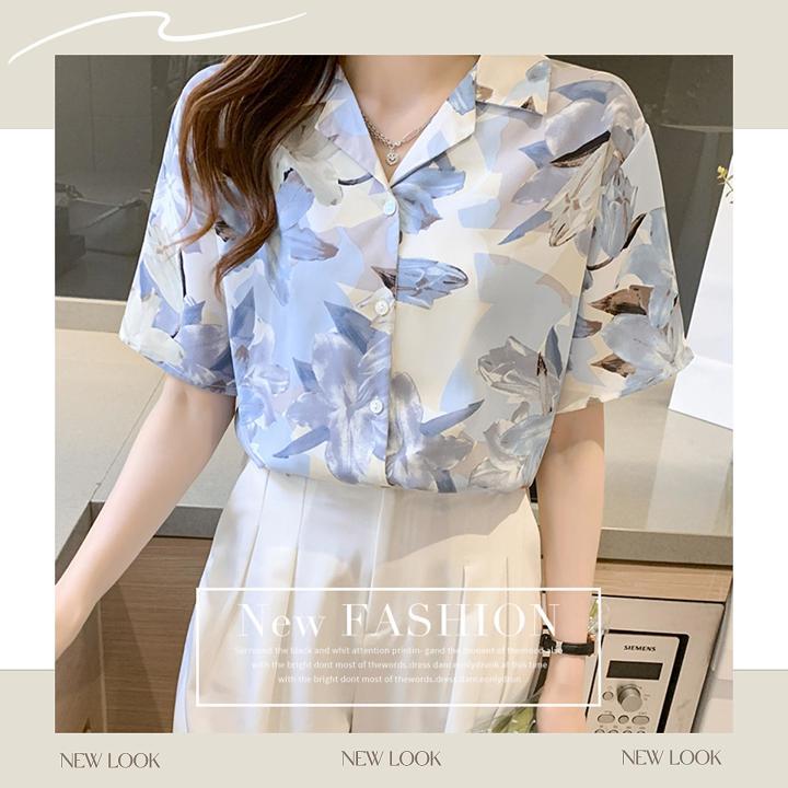 FBAShop สวยมากแม่ เสื้อเชิ้ตสไตล์ฮาวาย ลายสวยสับ สวยไม่ซ้ำใคร ชอบสีไหนจิ้มได้เลย ระบายอากาศได้ดี เหมาะกับอากาศร้อนๆสุดๆ