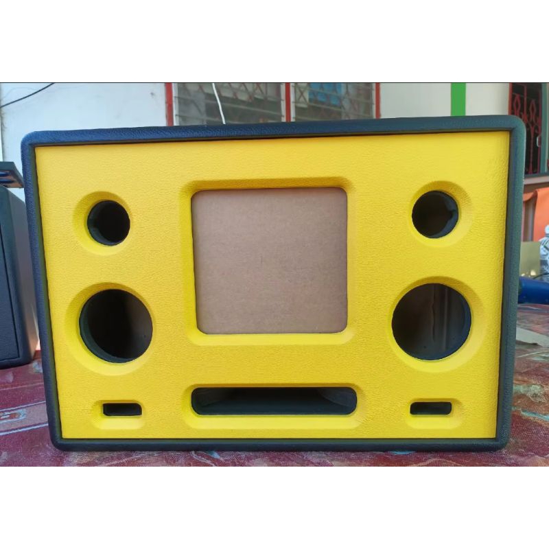ลำโพงบลูทูธ 6.5 แบนพาส(งานหุ้มหนัง) ลำโพงบลูทูธ ลำโพงDIY กลาง 3 นิ้ว  ไม้ MDF หนา 12 mm. ลำโพงหุ้มหนัง เลือกสีเองได้