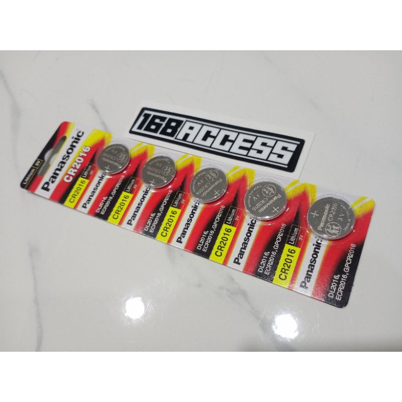 ถ่านกระดุม Panasonic รหัส 2016