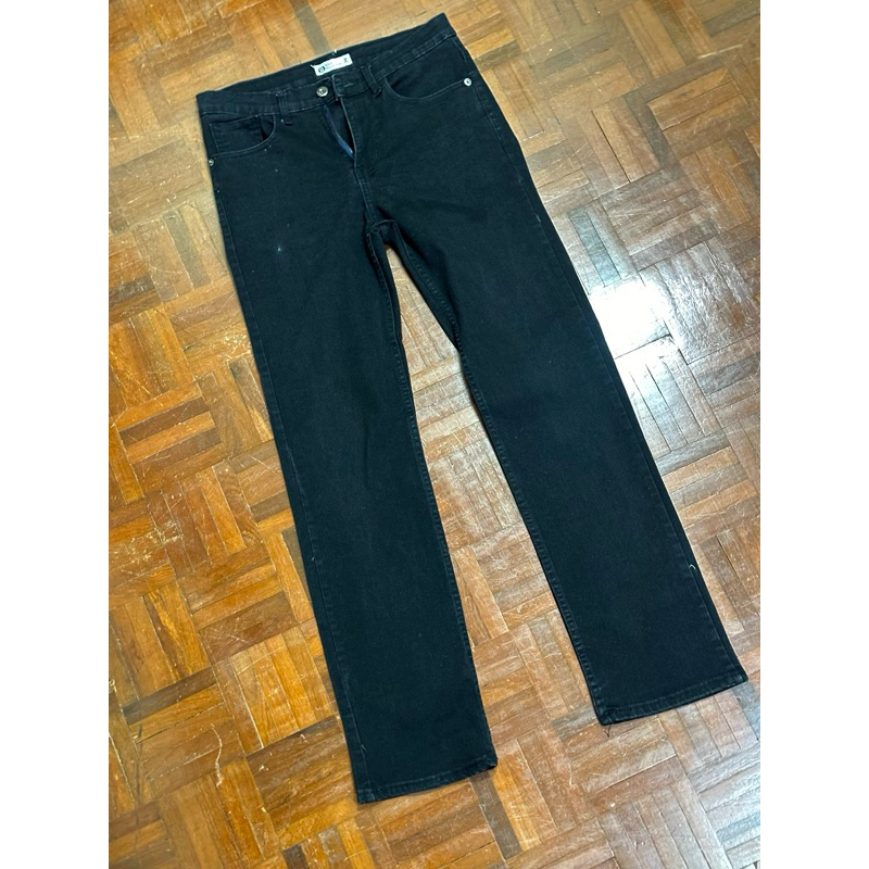 Niyom Jeans กางเกงยีนส์ นิยมยีนส์ สีดำ