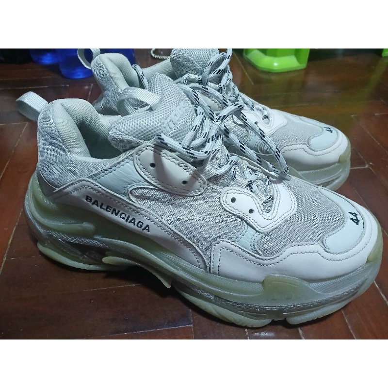 BALENCIAGA TRIPLE S CLEAR SOLE
