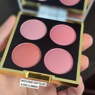 บลัชออนพร้อมส่ง [ของแท้จากบริษัท ] MYCA STAGE LIGHT BLUSH PALETTE บลัชออนไมก้า สเตรท ไลท์ พาเลท บลัชออนไฮไลท์
