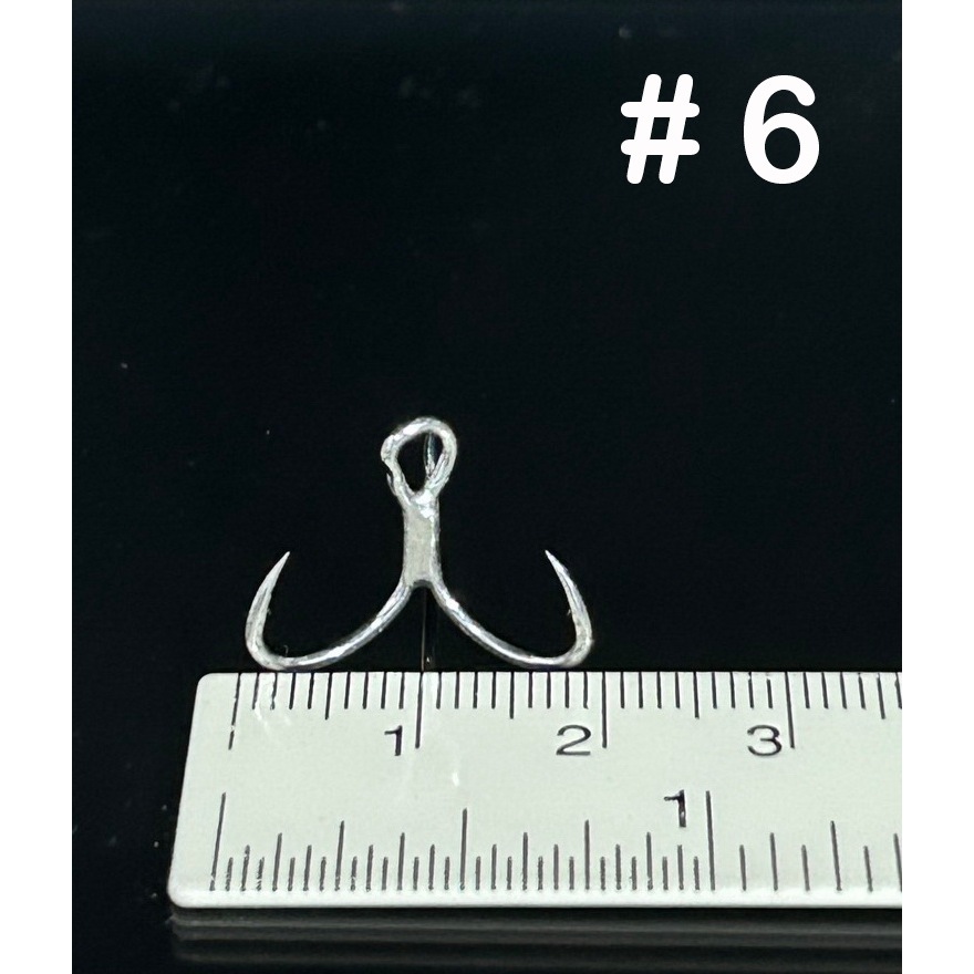 A-ACC Decoy Y-W77 ตาเบ็ด 3 ทาง Wide Gap สำหรับเหยื่อปลอม รูปที่ 8