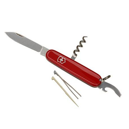 Victorinox Waiter Medium Pocket Knife with Corkscrew (0.3303) | มีดพับ มีดพก มีดสวิสฯ
