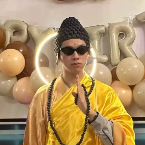 วิกผมพระพุทธเจ้า บุดดา buddha Props for Halloween Party 🚚ด่วนมีส่งGrabค่า