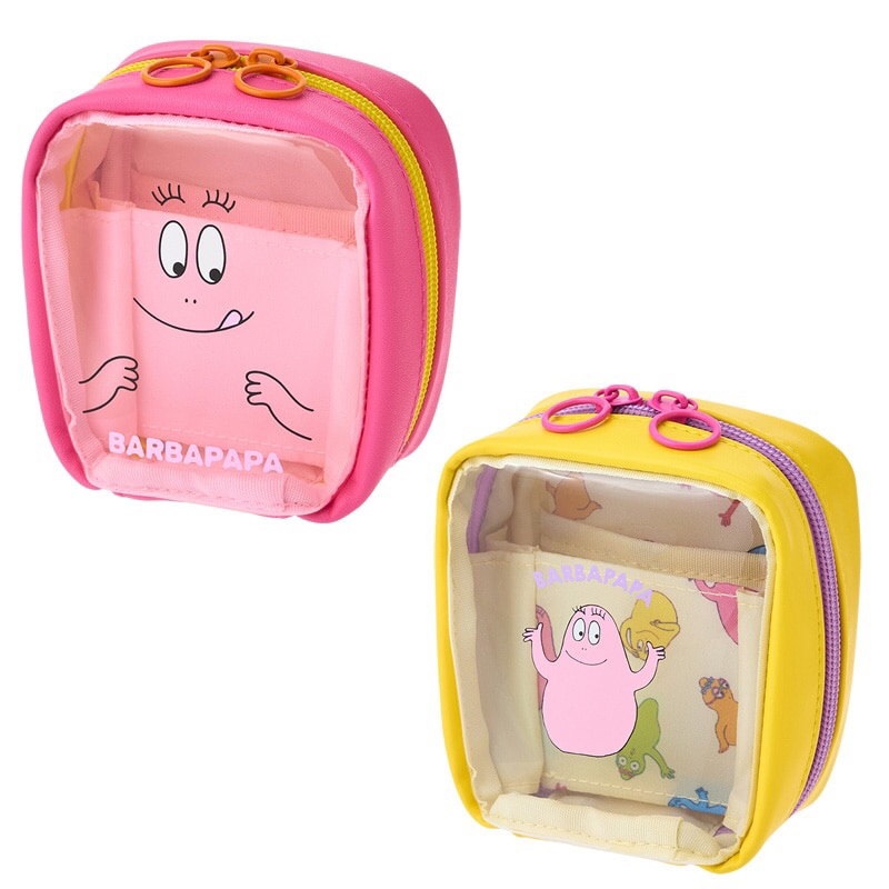 [พร้อมส่ง🇹🇭] กระเป๋า BARBAPAPA バーバパパ TIDYマルチポーチ Sサイズ Plaza Japan