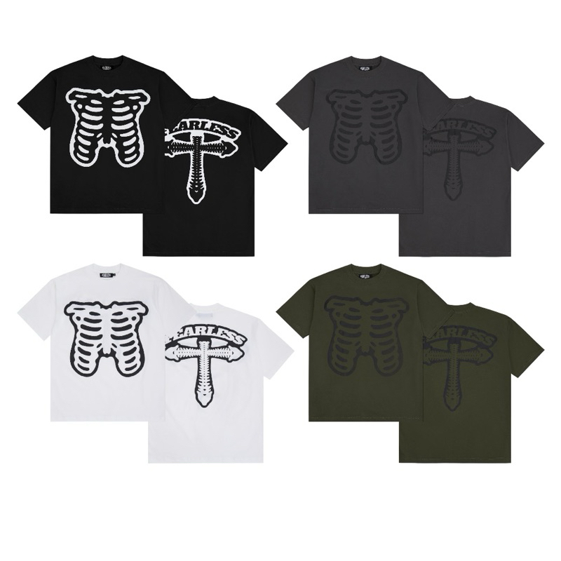 FEARLESS เสื้อยืดแขนสั้น  “ BONE CASUAL”