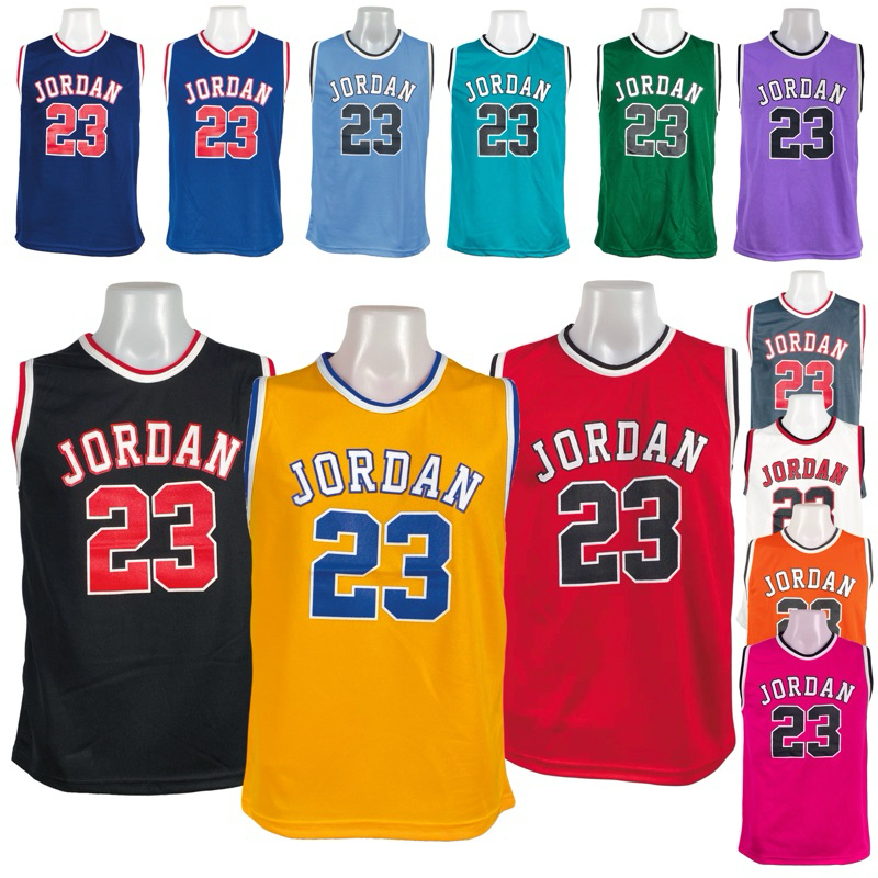 [ใช้โค้ดลดได้] (ลงสีใหม่ มีไซส์ใหญ่) เสื้อแขนกุด เสื้อบาส ใส่ได้ทั้งผู้ชาย ผู้หญิง [อ่านรายละเอียดก่อนสั่งซื้อ]