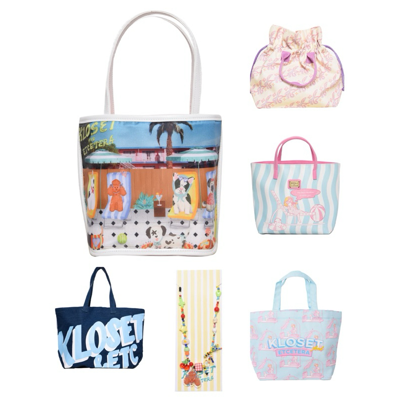 Kloset Etc. 🌈มีโค้ดลด10-30% 🍒กระเป๋าและเสื้อ จากCollection Stay K-tion🍒