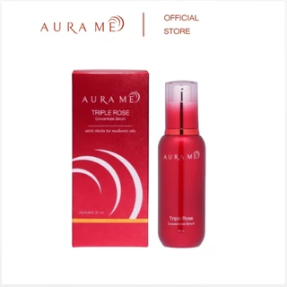 1 ขวด เซรั่มหยุดแก่ ถูกที่สุด !! เซรั่ม Aura Me Triple Rose Concentrate Serum 30 ml