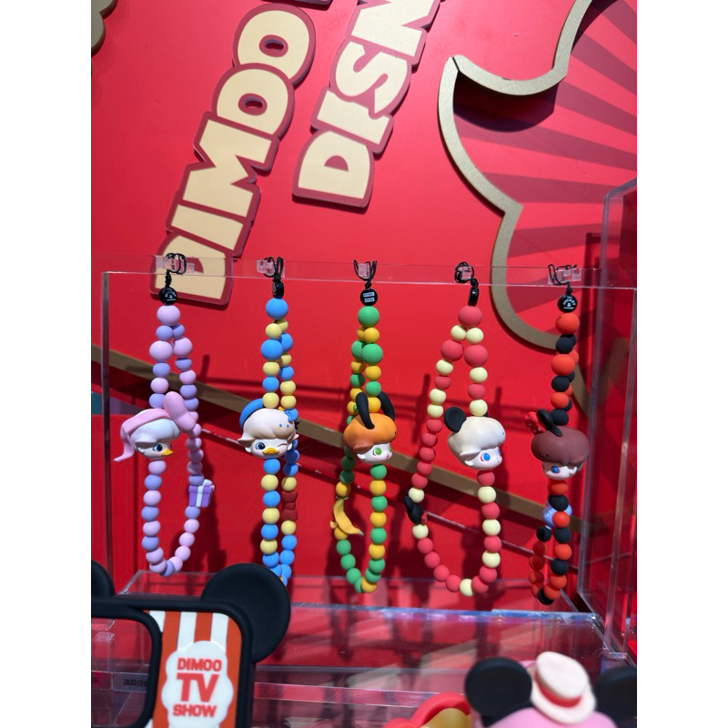 🔥พร้อมส่งจากไทย🔥จุ่มแยก สายคล้อง DIMOO WORLD × DISNEY Series-Phone Charm Blind Box