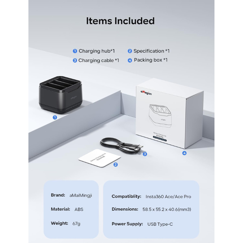 aMagisn Ace pro2 Fast Charging Box