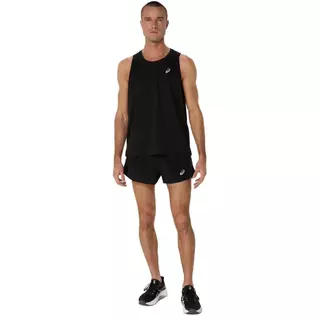 ASICS : 2011D240.001 ASICS SILVER SINGLET MEN RUNNING ผู้ชาย เสื้อกล้าม ของแท้ PERFORMANCE BLACK