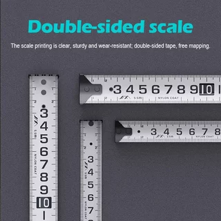 JIMIHOME ตลับเมตร สายวัด Portable Measure Tape สายวัดตัวแบบตลับพกพา ตลับเมตรเทปเหล็ก ความยาว 3.5 / 5.5m สำหรับวัดพื้นที่