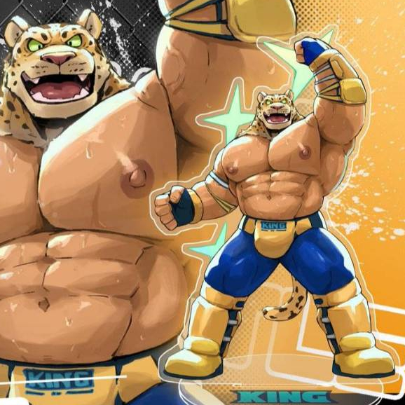 (สินค้ามือหนึ่ง) โมเดลตั้งโต็ะ ลายการ์ตูน ประเภท Kemono / Furry (Skylight) - KIng Standee