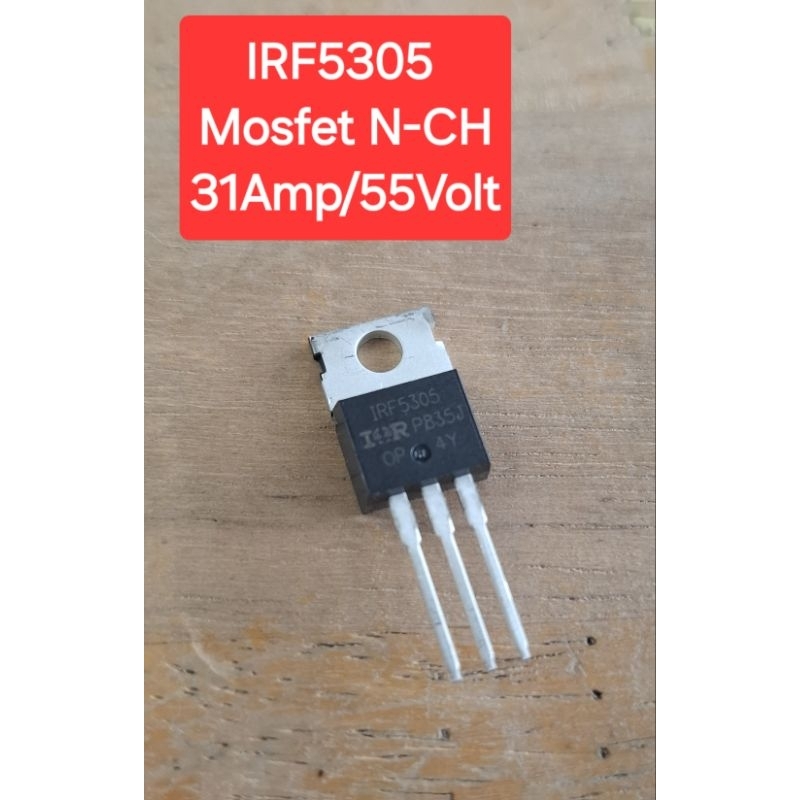 IRF5305 Mosfet P-CH 31Amp/55Volt (ของแท้)