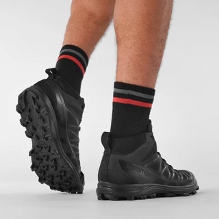 Salomon Forces - Speed Assault 2 GTX [ Black ] รองเท้าผู้ชาย ข้อกลาง ตำรวจ ทหาร คอมแบท น้ำหนักเบา ไม่เมื่อยเท้า